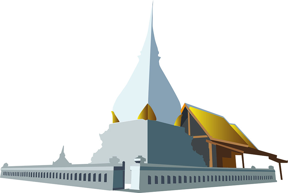 ตัวอย่างงานดราฟเวกเตอร์ด้วย AI