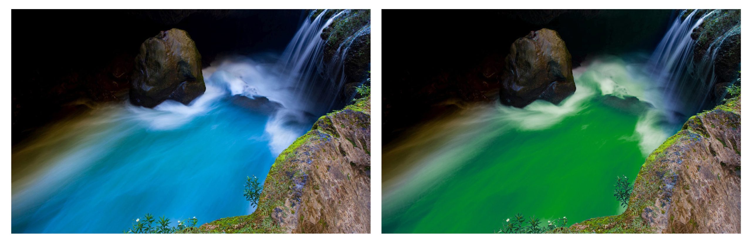 ผลลัพธ์สุดท้ายของการใช้ Selective Color ใน Photoshop